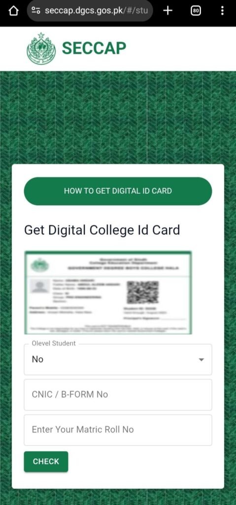 SECCAP Digital ID Card